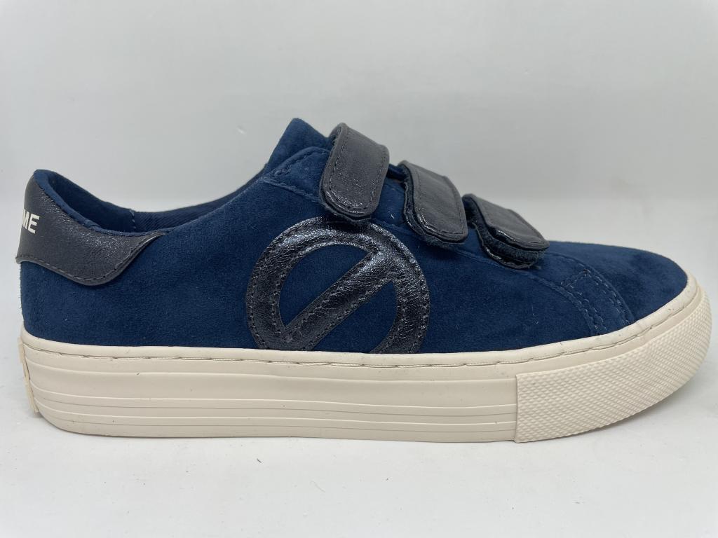 Valentine Chaussure No name Arcade straps side petrole navy